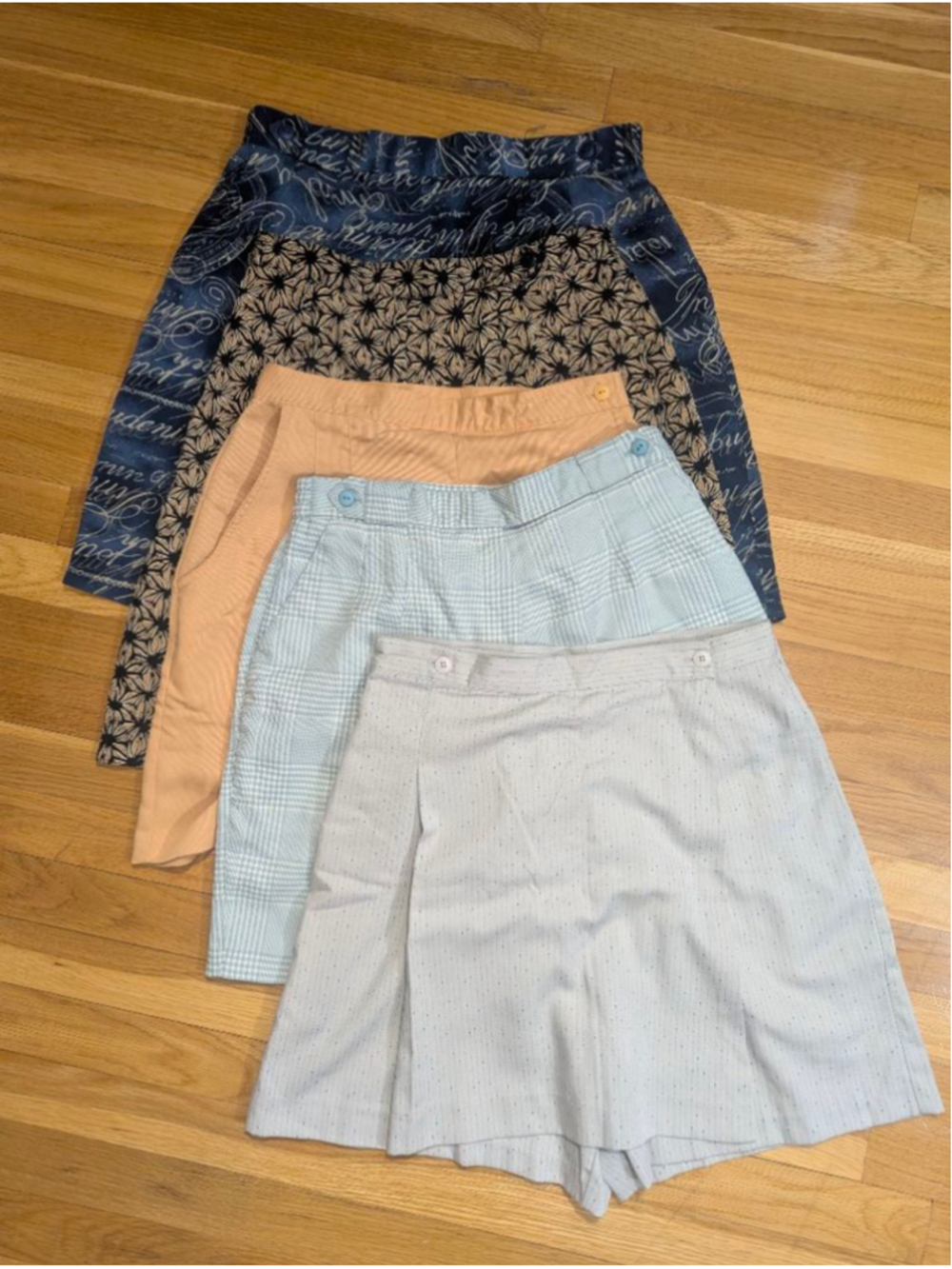 Vintage Golf Shorts 5 pair Bette & Court Size 10 12
